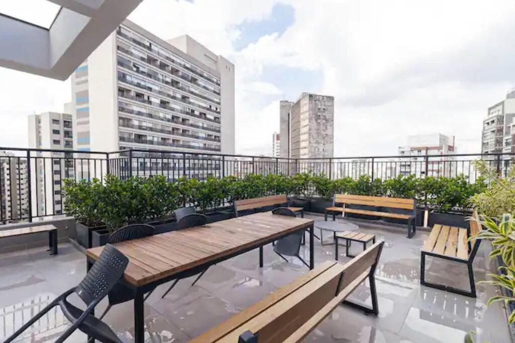 Novo E Completo, Proximo A Paulista, Aos Hospitais Sirio Libanes E Nove De Julho, Shopping Frei Caneca, Smart Fit E Principais Pontos Turisticos Apartment Sao Paulo